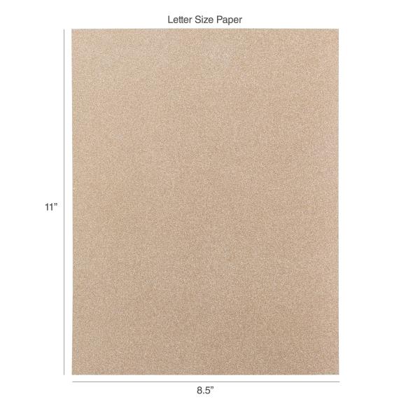 Harmony Precious Metals Cardstock 8.5"X11" - Rose Gold