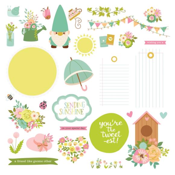 Simple Stories - Tea Garden Collection - Simple Cards - Card Kit
