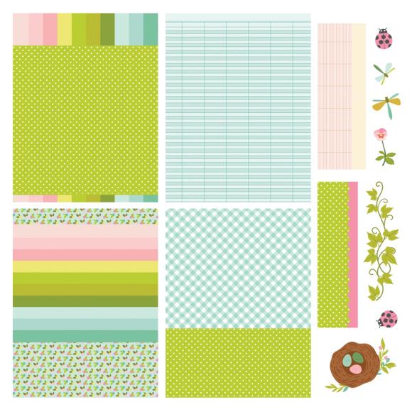 Simple Stories - Tea Garden Collection - Simple Cards - Card Kit