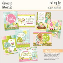 Simple Stories - Tea Garden Collection - Simple Cards - Card Kit