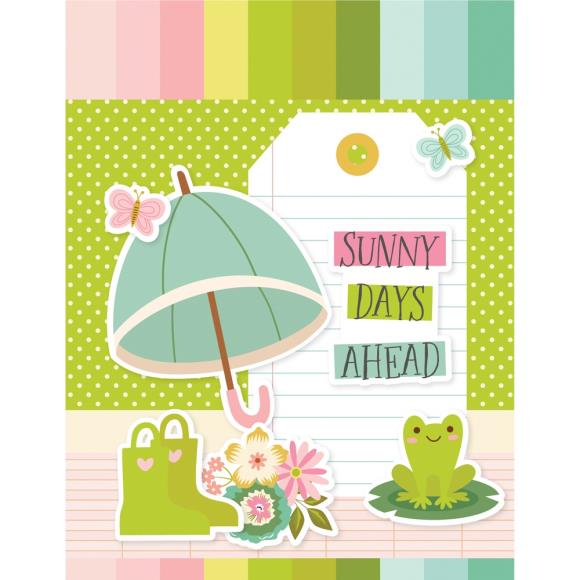 Simple Stories - Tea Garden Collection - Simple Cards - Card Kit