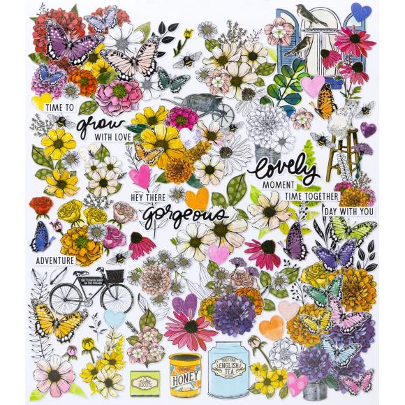 49 and Market - The Flower Emporium by Vicki Boutin - Die-Cuts