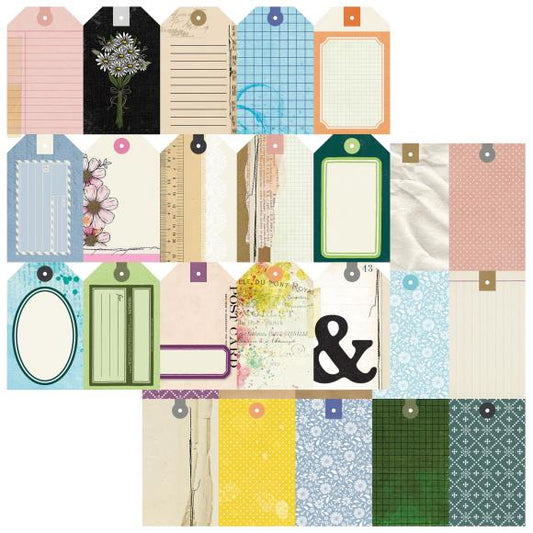 49 and Market - The Flower Emporium by Vicki Boutin -12 x 12 Double-Sided Paper -Starters Paper 10