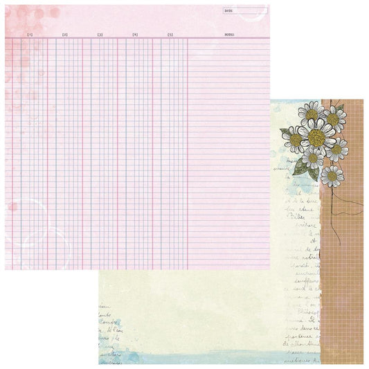 49 and Market - The Flower Emporium by Vicki Boutin -12 x 12 Double-Sided Paper -Starters Paper 5