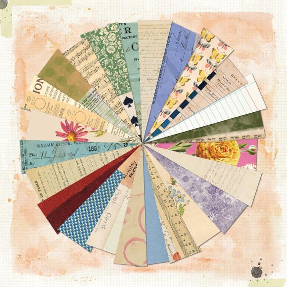 49 and Market - The Flower Emporium by Vicki Boutin -12 x 12 Double-Sided Paper -Starters Paper 2