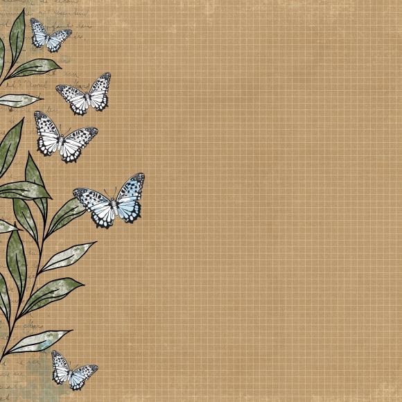 49 and Market - The Flower Emporium by Vicki Boutin -12 x 12 Double-Sided Paper -Starters Paper 6