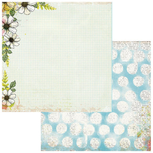 49 and Market - The Flower Emporium by Vicki Boutin -12 x 12 Double-Sided Paper -Starters Paper 4