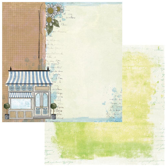 49 and Market - The Flower Emporium by Vicki Boutin -12 x 12 Double-Sided Paper -Starters Paper 1