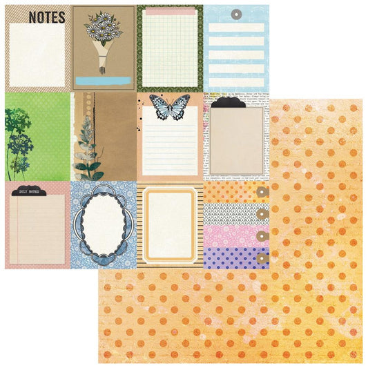 49 and Market - The Flower Emporium by Vicki Boutin -12 x 12 Double-Sided Paper -Starters Paper 8
