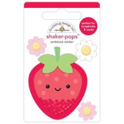 Doodlebug Design - Cardstock Stickers - Shaker-Pops - Berry Sweet