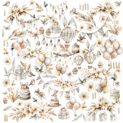 49 and Market - Little Celebrations Collection - Laser Cut Element Set