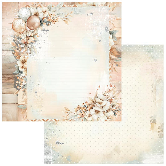 49 and Market - Little Celebrations Collection - 12 x 12 Double Sided Paper - Celebrate