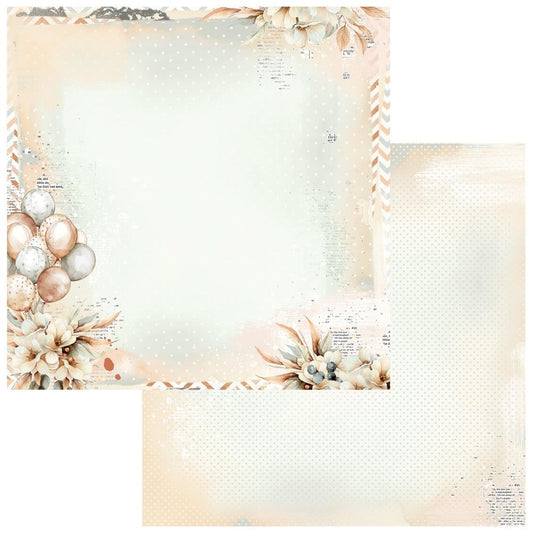 49 and Market - Little Celebrations Collection - 12 x 12 Double Sided Paper - Cheers