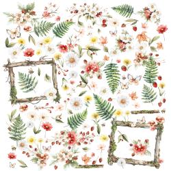 49 and Market - Nature's Haven Collection - Laser Cuts - Wildflowers