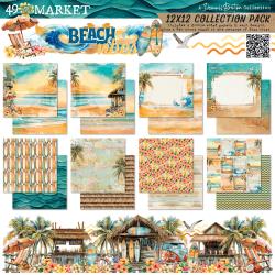49 and Market - Beach Vibes Collection - 12 x 12 Collection Pack