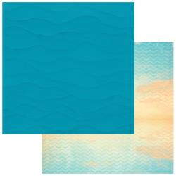 49 and Market - Beach Vibes Collection - 12 x 12 Double Sided Paper -Solid #1