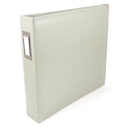 We R Memory Keepers -  12"X12" Classic Leather D-Ring Album - Greige