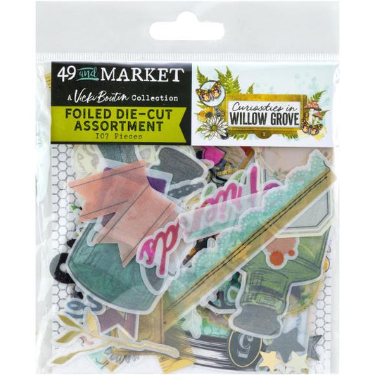 49 and Market - Curiosities in Willow Grove - Foiled Die Cut Assortment