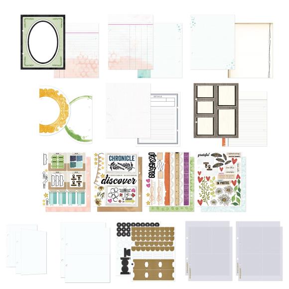 49 and Market - Curiosities in Willow Grove - Binder Album Kit