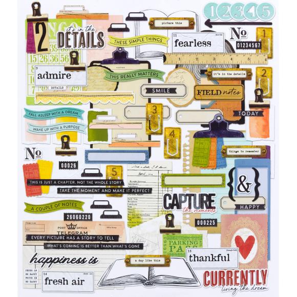 49 and Market - Curiosities in Willow Grove - Journal Bits Ephemera Set