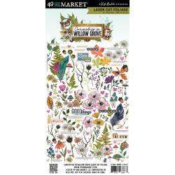 49 and Market - Curiosities in Willow Grove - Foliage Laser Cut outs