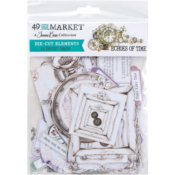 49 and Market - Echoes of Time Collection - Die Cut Elements