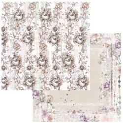 49 and Market - Echoes Of Time - Double-Sided Cardstock 12"X12" - Vintage Vines