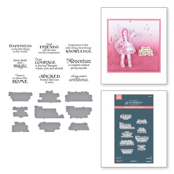 Spellbinders BetterPress Press Plate & Die Set -Wonder Of Oz