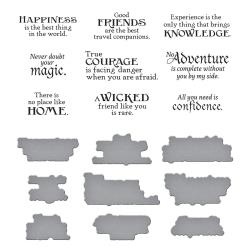 Spellbinders BetterPress Press Plate & Die Set -Wonder Of Oz