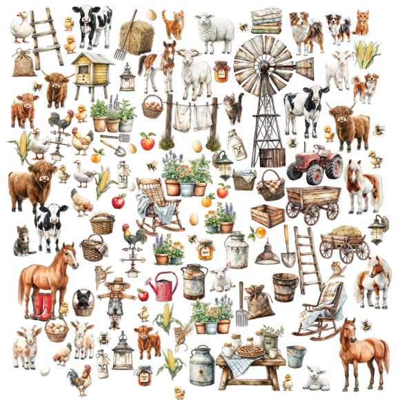 49 and Market - Whispering Way Collection - Laser Cut Outs