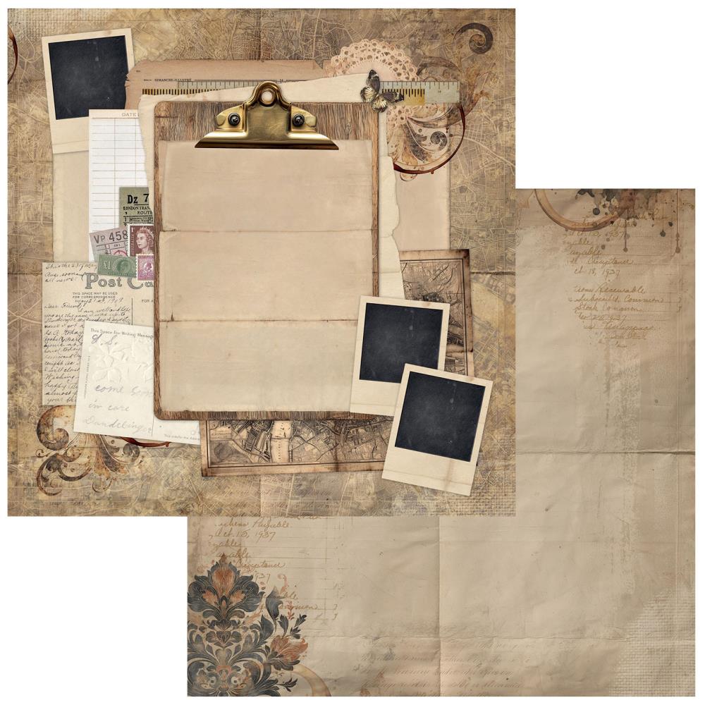 49 and Market - Nostalgic Memories Collection - 12 x 12 Double-Sided Cardstock - Legacy
