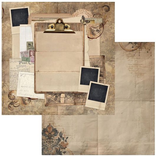 49 and Market - Nostalgic Memories Collection - 12 x 12 Double-Sided Cardstock - Legacy