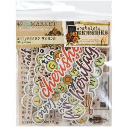 49 And Market - Nostalgic Collection - Chipboard Set