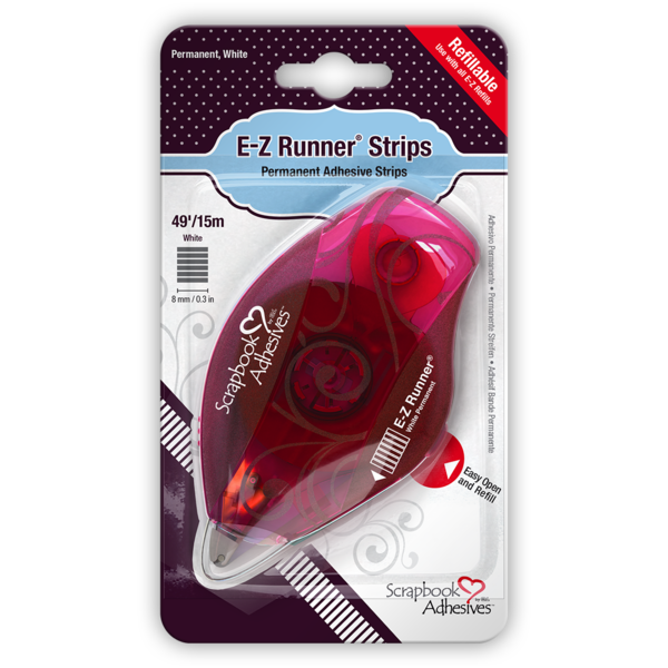 E-Z Runner® Permanent Strips Refillable Dispenser