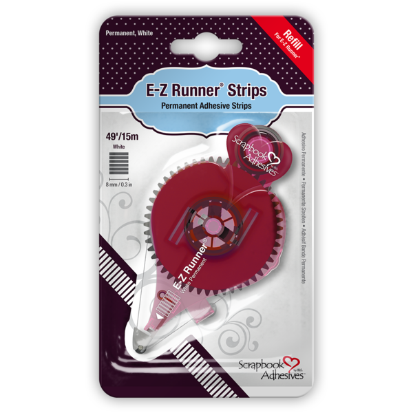 E-Z Runner® Permanent Double-Sided Strips - Refill