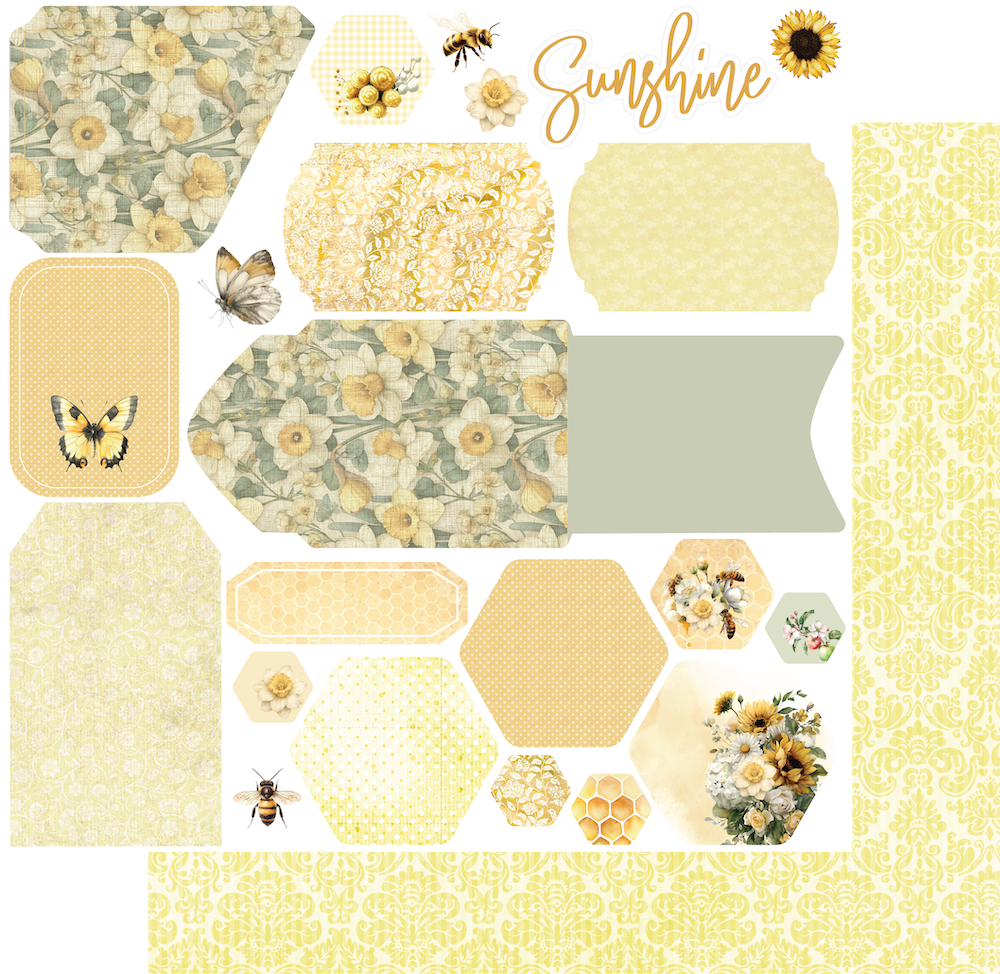 Uniquely Creative - Sweet As Honey Collection - 12 x 12 Collection Pack