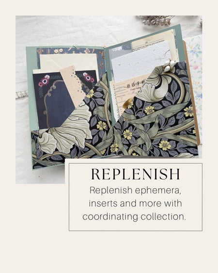 A House Of Books - Handmade Refillable Journal