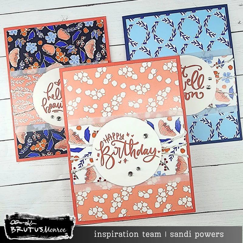 Brutus Monroe - Rooted In Kindness Collection - 6 x 6 Paper Pack - Framed Florals