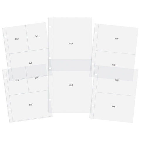 Simple Stories - 6 x 8 Pocket Pages Multi Pack