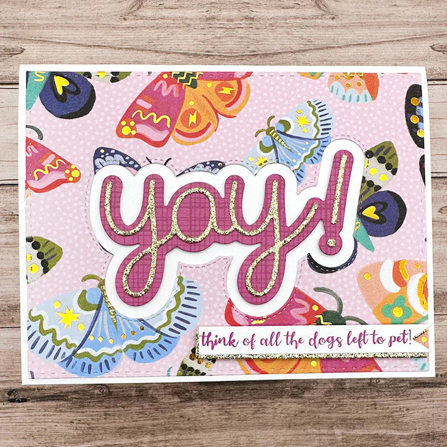 Emily Moore Designs -  Clear Photopolymer Stamps - Birthday Sentiments