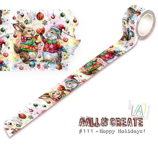 AALL and Create Layer It Up Washi Tape - Hoppy Holidays!