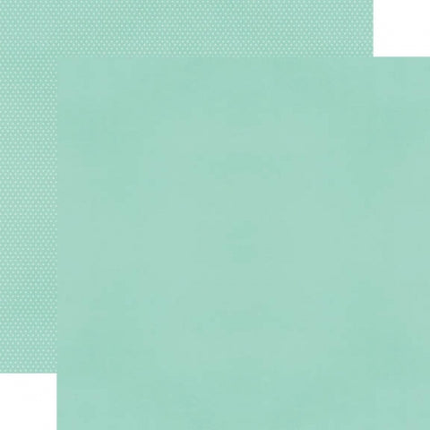 Simple Stories - Color Vibe Collection - 12 x 12 Double Sided Paper - Robin's Egg