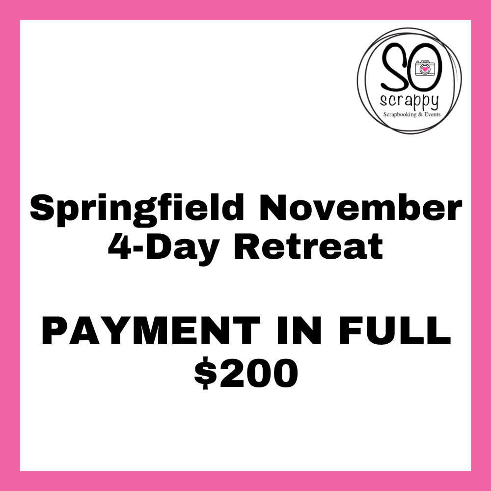 Springfield November 2025 4-Day Retreat