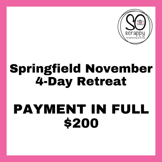 Springfield November 2025 4-Day Retreat