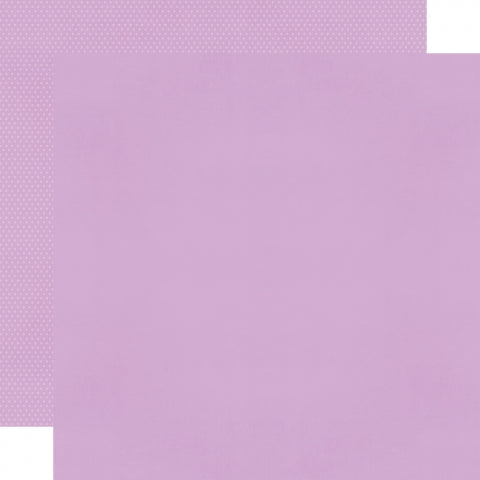 Simple Stories - Color Vibe Collection - 12 x 12 Double Sided Paper - Lilac