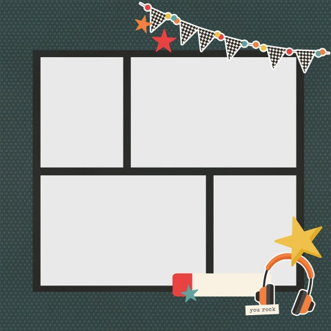 Simple Stories - Simple Pages Collection - Page Pieces - Awesome