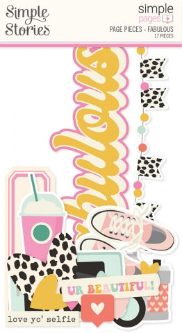 Simple Stories - Simple Pages Collection - Page Pieces - Fabulous