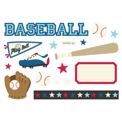 Simple Stories - Simple Page Pieces - Baseball