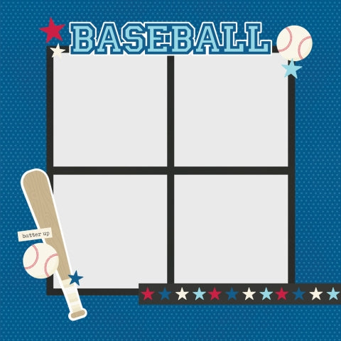 Simple Stories - Simple Page Pieces - Baseball