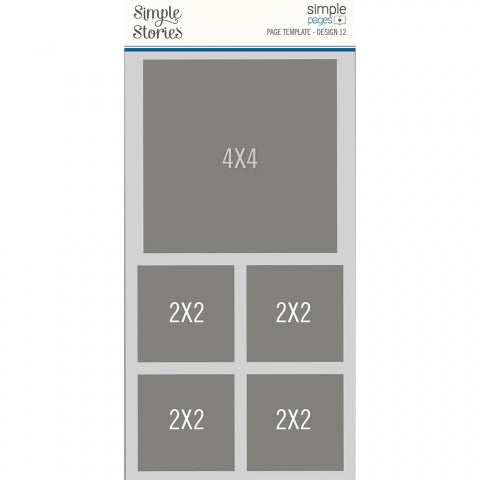 Simple Stories - Simple Pages Page Template - Design 12